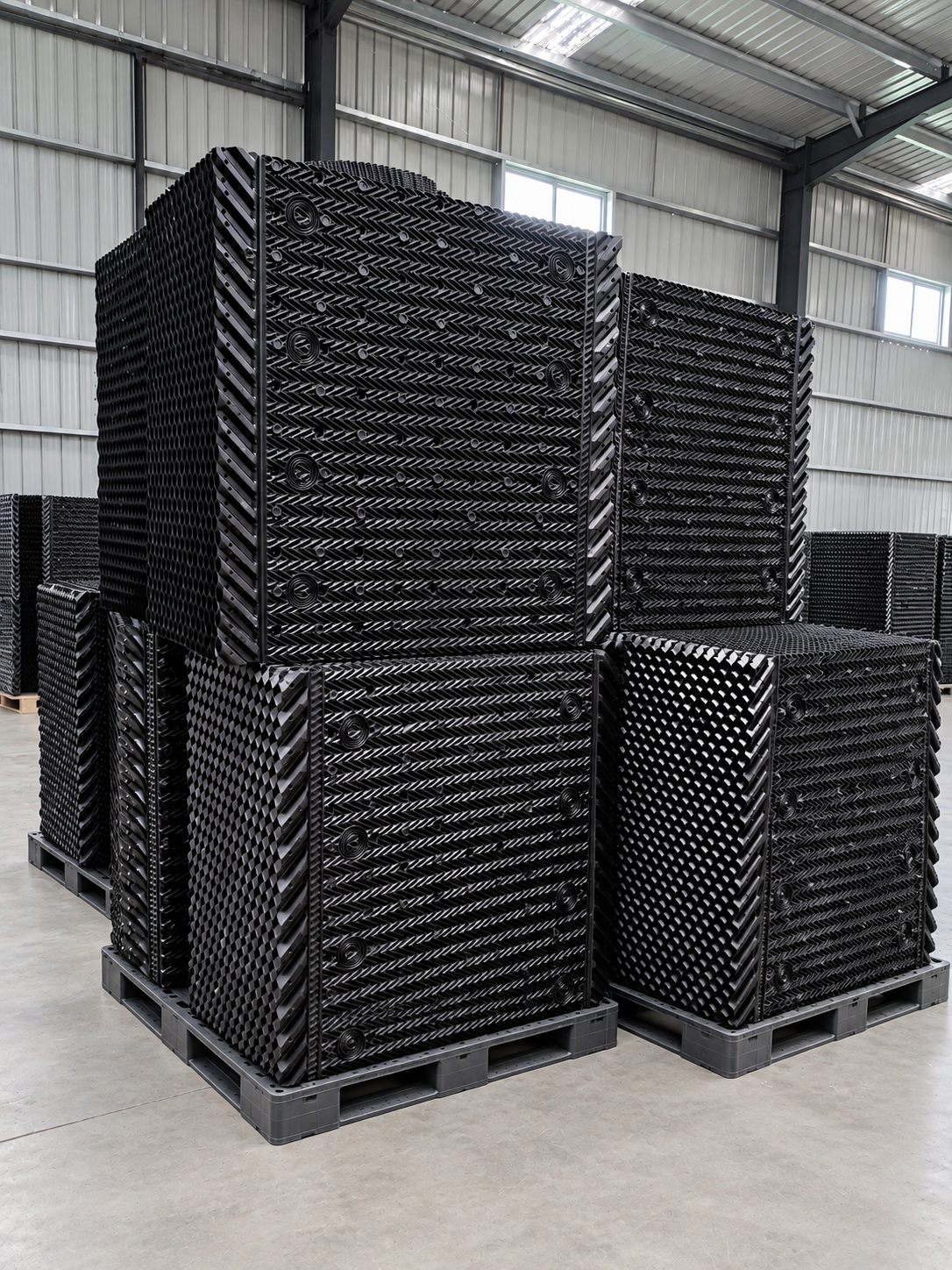 PVC Filling ทรงเหลี่ยม แบบแพ็คกาว