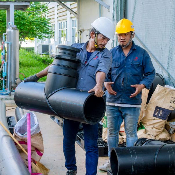 งานติดตั้งท่อ HDPE สำหรับคูลลิ่งทาวเวอร์ - Image 5