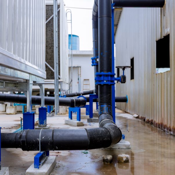 งานติดตั้งท่อ HDPE สำหรับคูลลิ่งทาวเวอร์ - Image 9