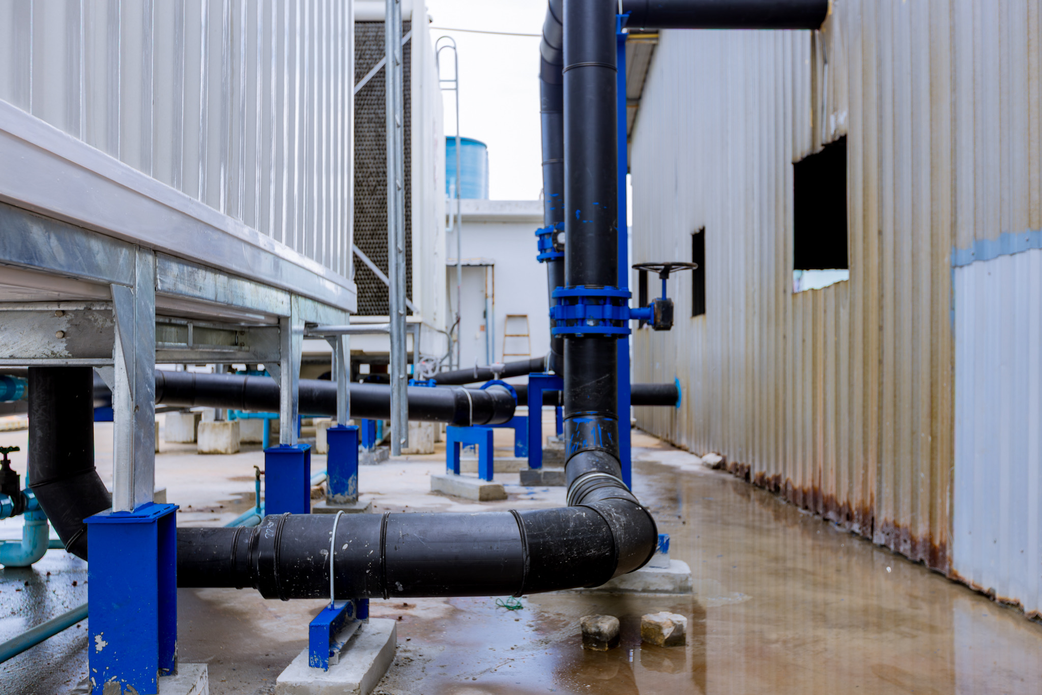 งานติดตั้งท่อ HDPE สำหรับคูลลิ่งทาวเวอร์ - Image 9