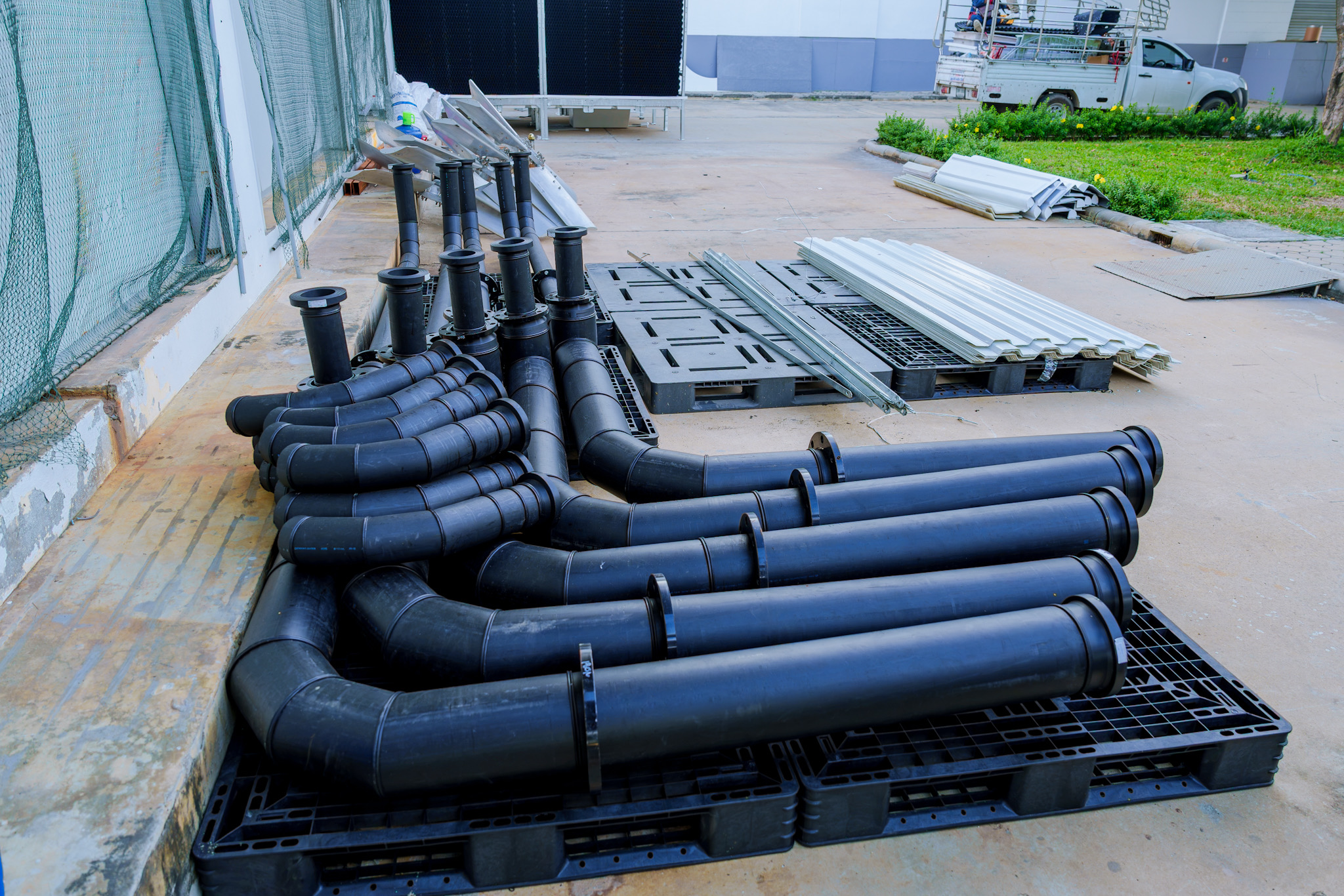 งานติดตั้งท่อ HDPE สำหรับคูลลิ่งทาวเวอร์ - Image 15